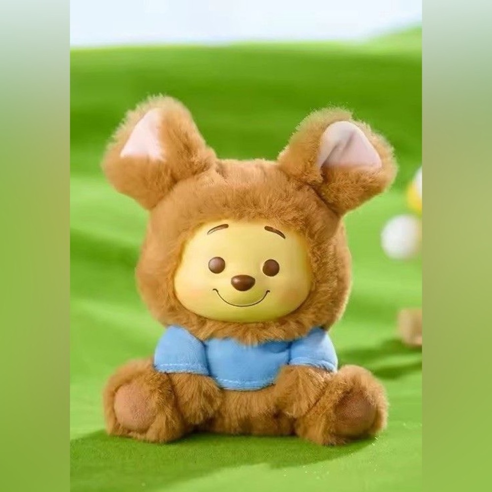 New Miniso | Winnie the Pooh “Naughty Pooh” Confirmed Adzuki Bean Plush Vinyl